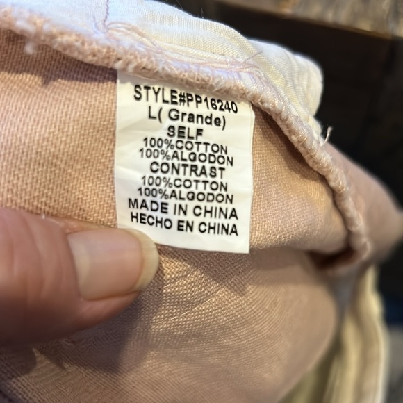 Denim Two-Tone High Rise Colorblock Shorts Large NWT - Picture 5 of 7